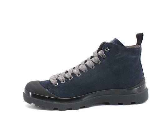 PAN CHIC Ankle Boot Suede Sneaker Stivaletto Cobalt Grey P03M1503700017 - Sandrini Calzature e Abbigliamento