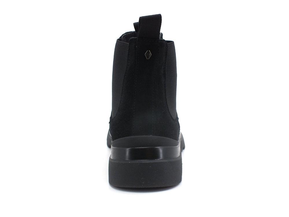 PAN CHIC Beatle Boot Suede Stivaletto Elastici Black P03W1900300005 - Sandrini Calzature e Abbigliamento