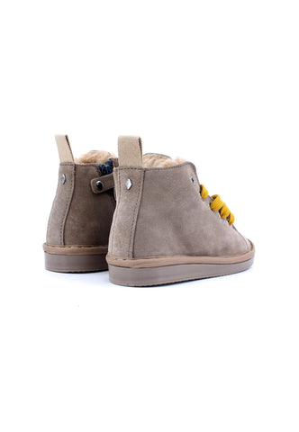 PAN CHIC Pan Chic Stivaletto Pelo Bimbo Walnut Yellow P01B007-00462051 - Sandrini Calzature e Abbigliamento