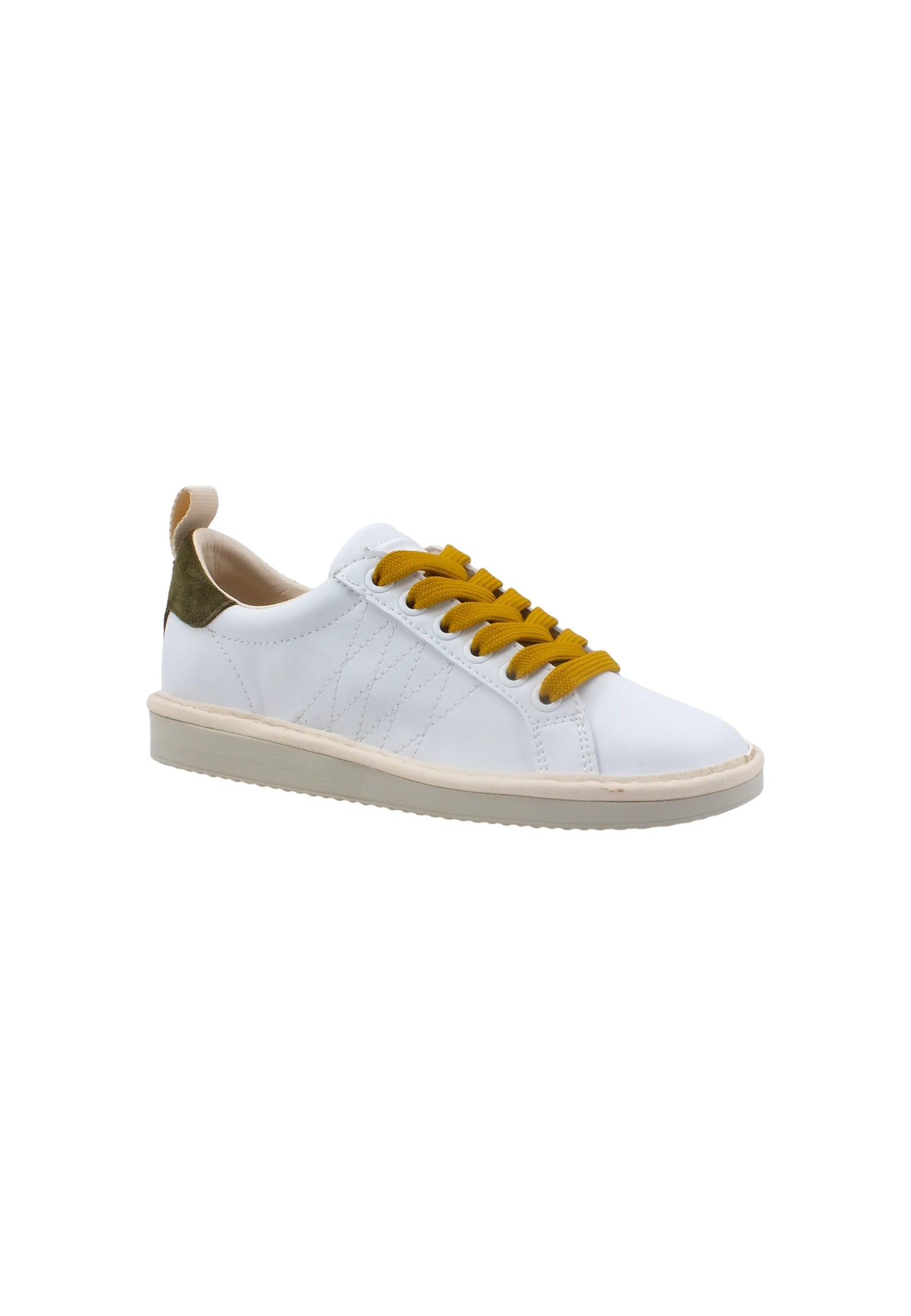 PAN CHIC Sneaker Bambino White Sage Yellow P01K00200243004 - Sandrini Calzature e Abbigliamento