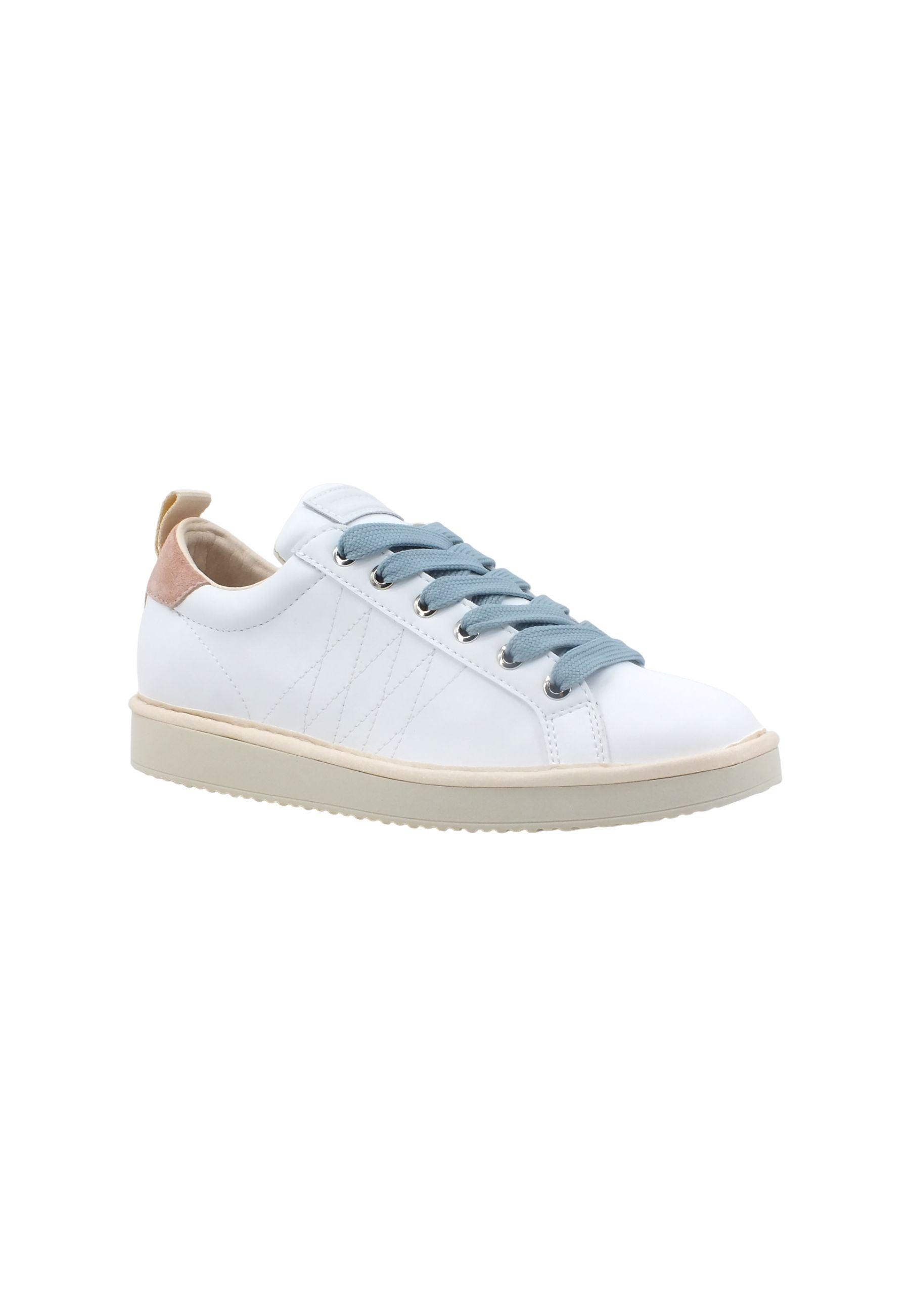 PAN CHIC Sneaker Donna White Baby Rose Azure P01W00200243007 - Sandrini Calzature e Abbigliamento