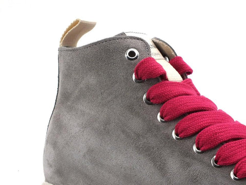PAN CHIC Sneaker Low Cut Sneaker Donna Mid Grey Fuxia P01W14001S8 - Sandrini Calzature e Abbigliamento