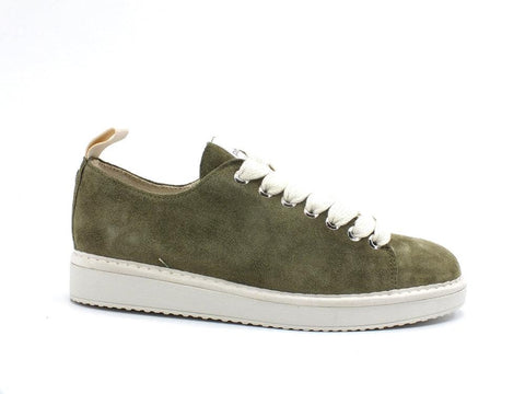 PAN CHIC Sneaker Low Cut Sneaker Donna Olive Pearlgrey P01W14001S8 - Sandrini Calzature e Abbigliamento