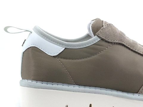 PAN CHIC Sneaker Slip On Suede Dove Grey P05W1601000018 - Sandrini Calzature e Abbigliamento