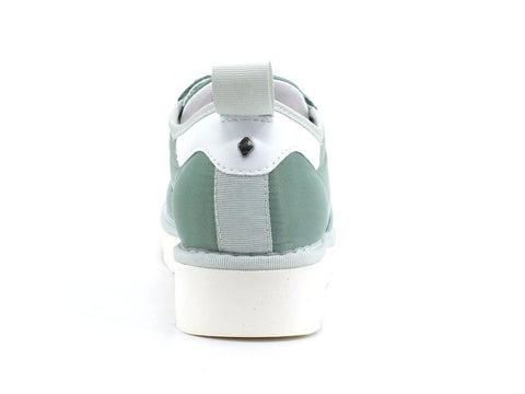 PAN CHIC Sneaker Slip On Suede Green Sage P05W1601000018 - Sandrini Calzature e Abbigliamento