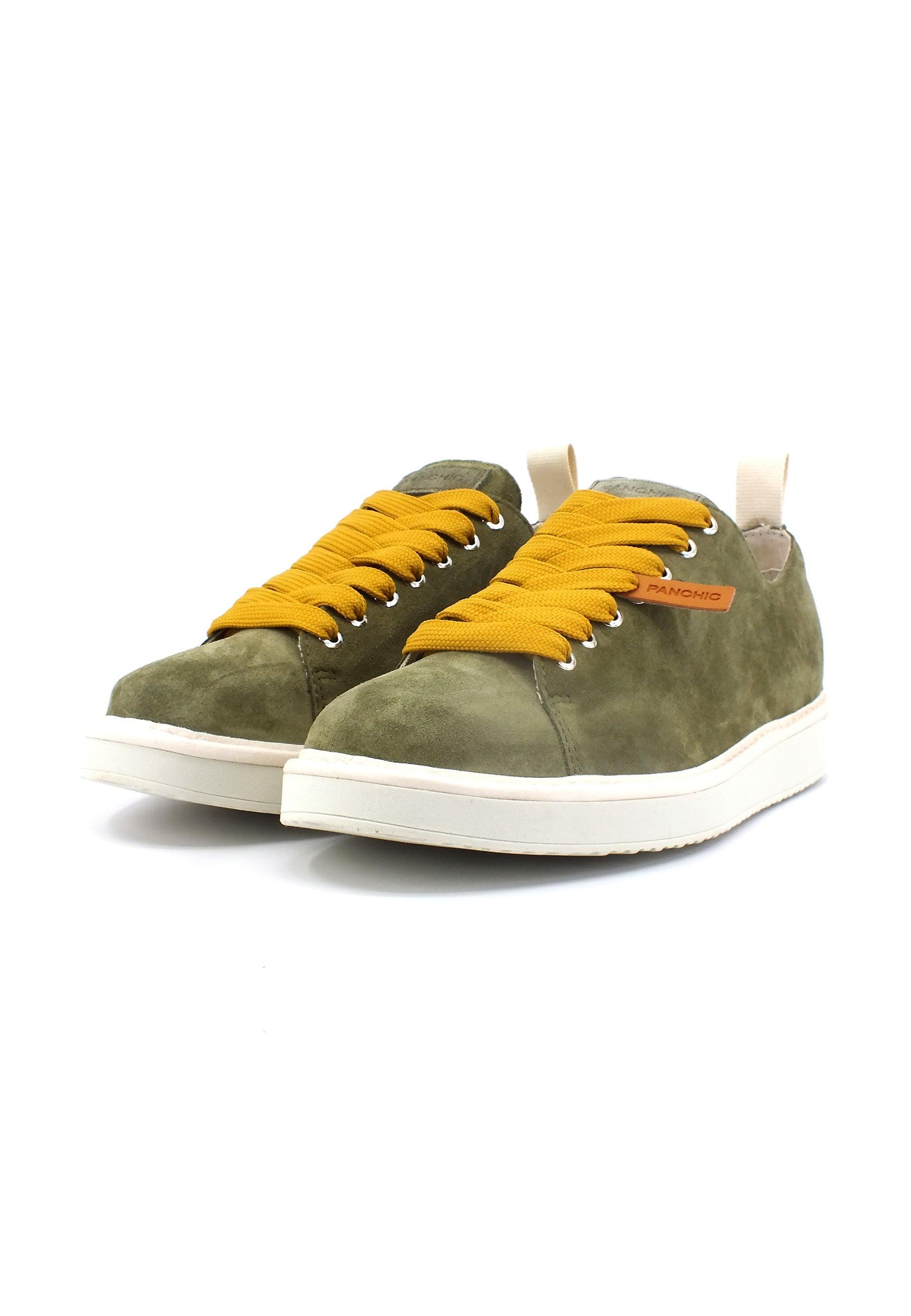 PAN CHIC Sneaker Uomo Sage Yellow P01M00100222007 - Sandrini Calzature e Abbigliamento