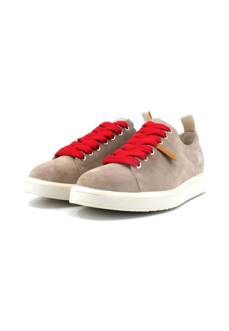 PAN CHIC Sneaker Uomo Taupe Red P01M00100222050 - Sandrini Calzature e Abbigliamento