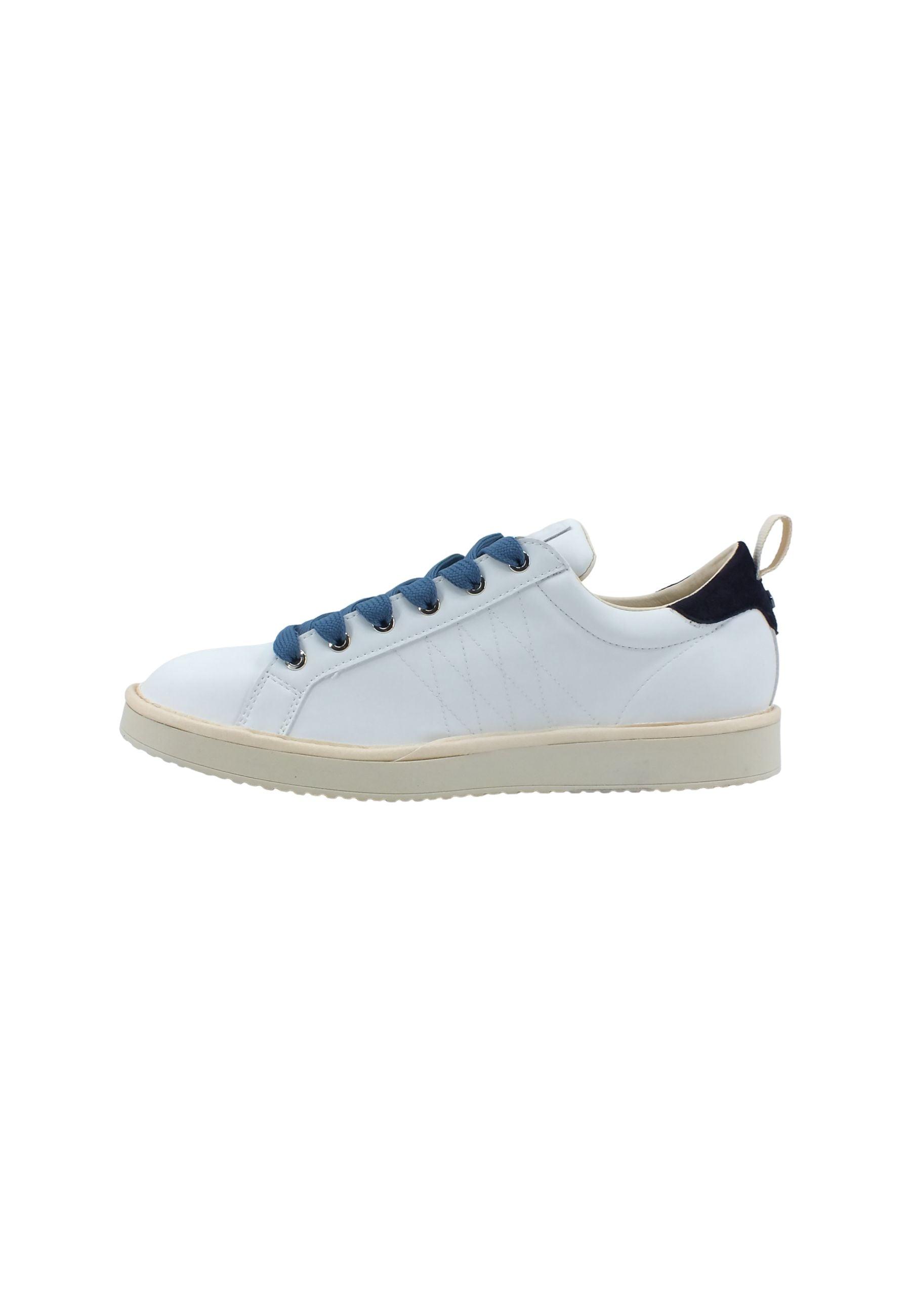 PAN CHIC Sneaker Uomo White Tunnel Blue Denim P01M00200243005 - Sandrini Calzature e Abbigliamento