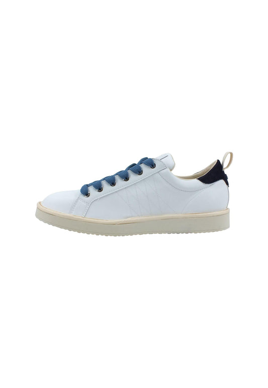 PAN CHIC Sneaker Uomo White Tunnel Blue Denim P01M00200243005 - Sandrini Calzature e Abbigliamento