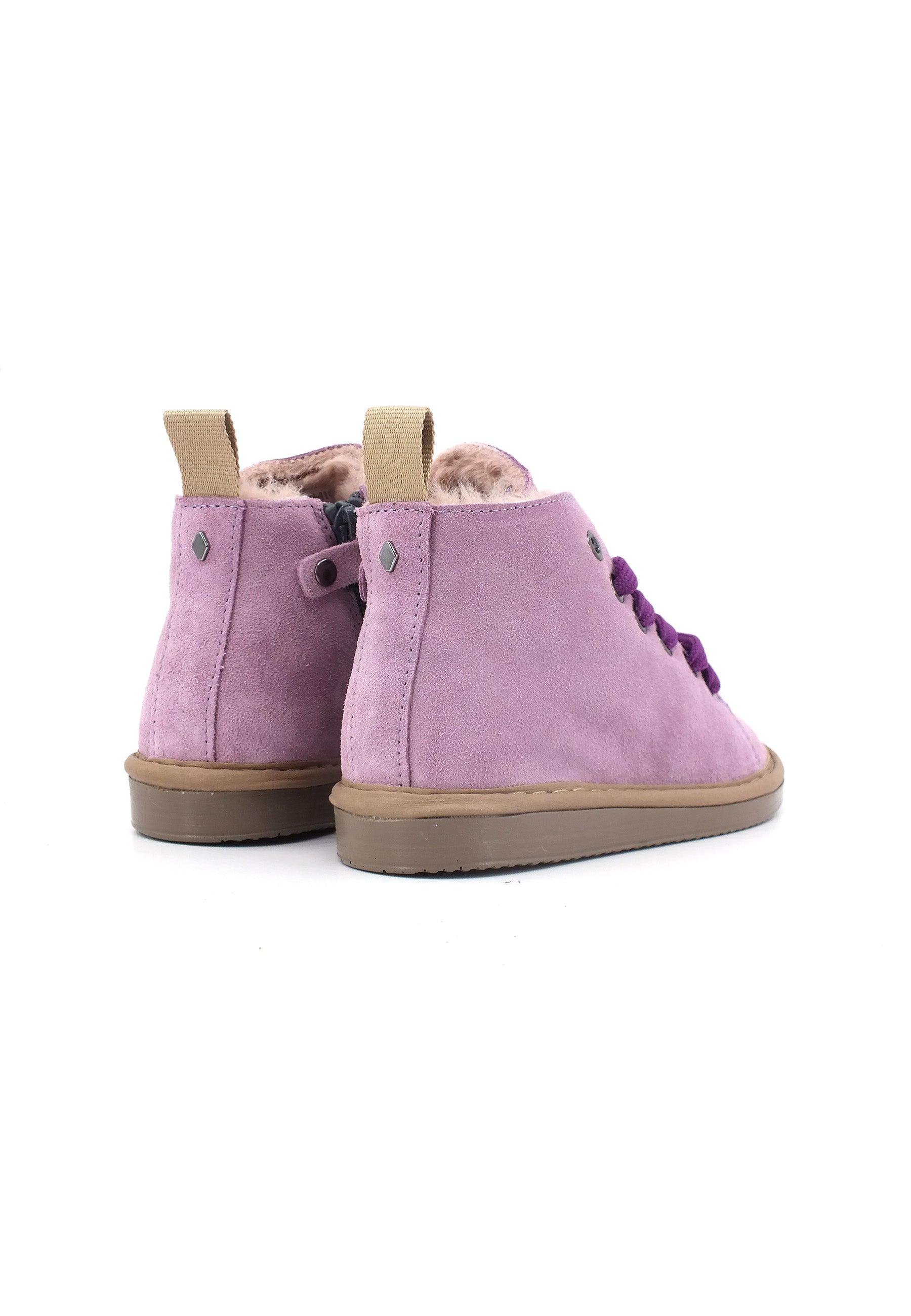 PAN CHIC Stivaletto Pelo Bimbo Lilac Pancy P01K007-00462083 - Sandrini Calzature e Abbigliamento