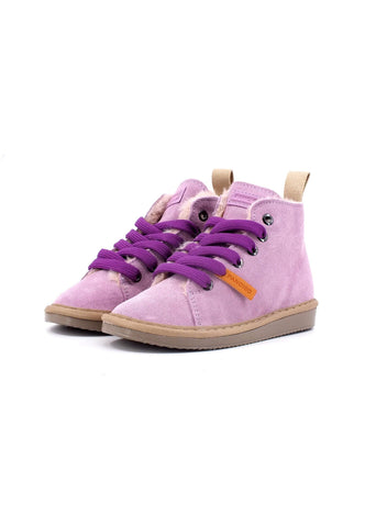 PAN CHIC Stivaletto Pelo Bimbo Lilac Pancy P01K007-00462083 - Sandrini Calzature e Abbigliamento