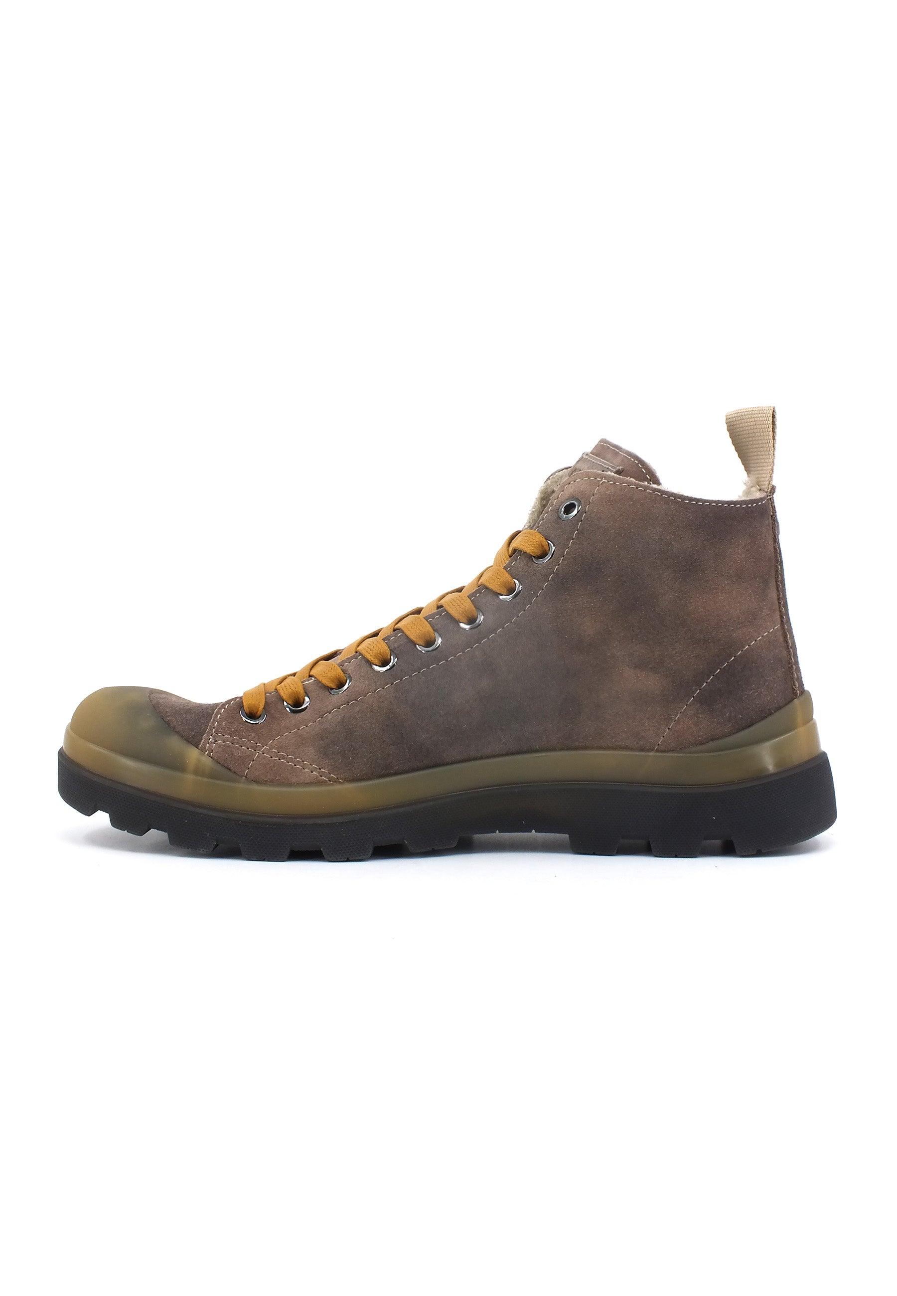 PAN CHIC Stivaletto Pelo Uomo Brown P03M001-0037D001 - Sandrini Calzature e Abbigliamento