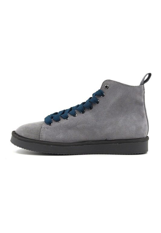 PAN CHIC Stivaletto Pelo Uomo Grey Petrol P01M007-00332140 - Sandrini Calzature e Abbigliamento