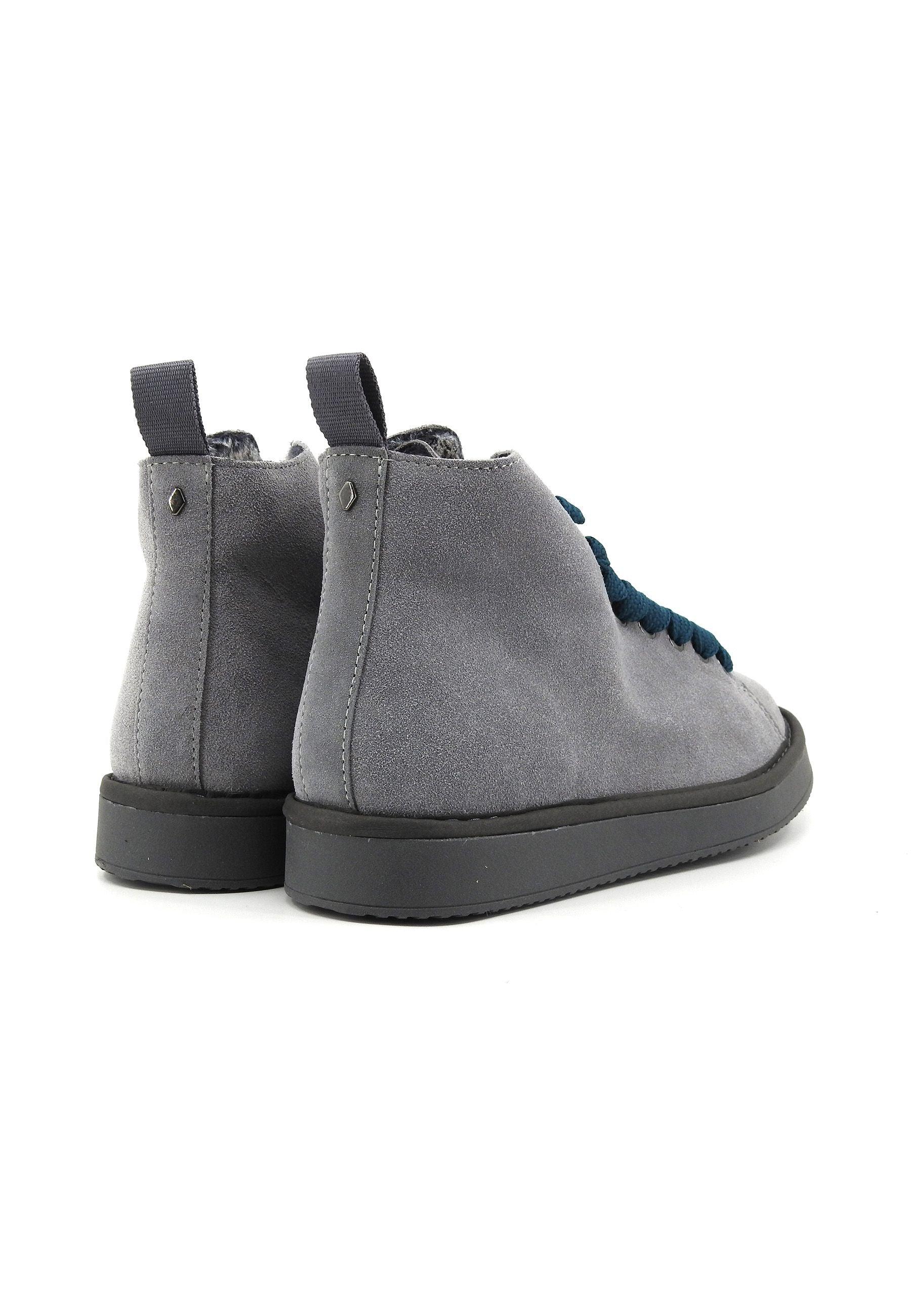 PAN CHIC Stivaletto Pelo Uomo Grey Petrol P01M007-00332140 - Sandrini Calzature e Abbigliamento