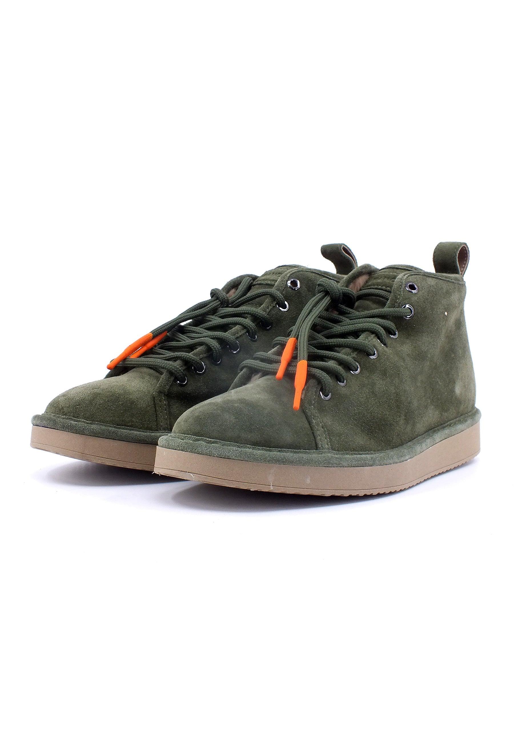 PAN CHIC Stivaletto Pelo Uomo Military Green P01M009-0046U007 - Sandrini Calzature e Abbigliamento