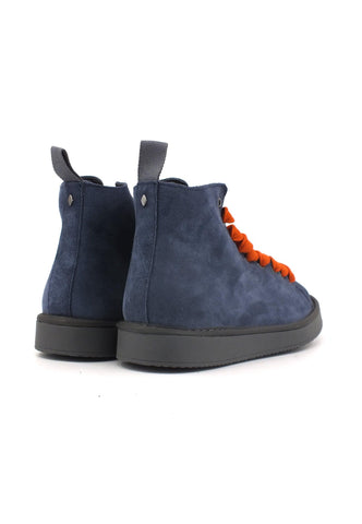PAN CHIC Stivaletto Uomo Dark Blue Burnt Orange P01M007-00342139 - Sandrini Calzature e Abbigliamento