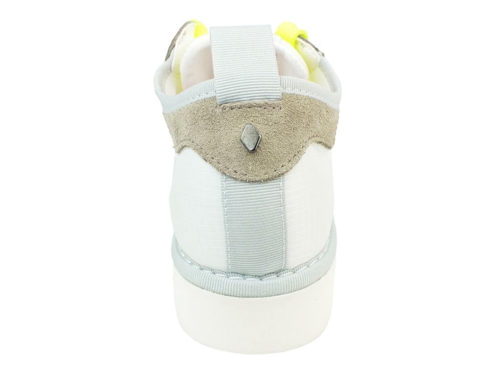 PAN CHIC White Yellow Fluo A00052 - Sandrini Calzature e Abbigliamento
