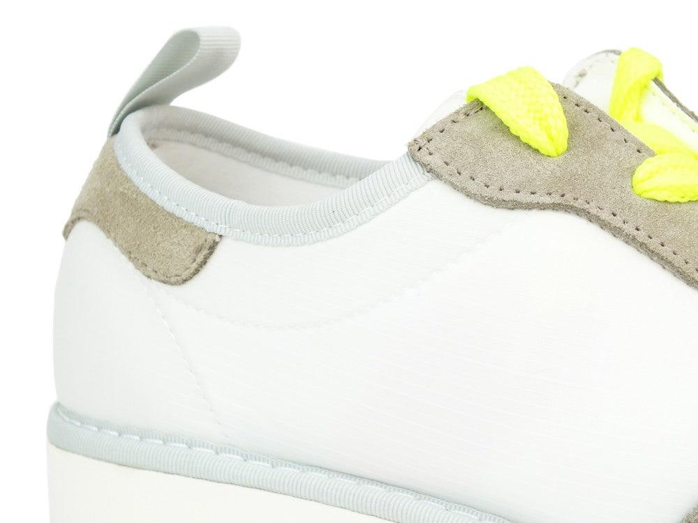 PAN CHIC White Yellow Fluo A00052 - Sandrini Calzature e Abbigliamento
