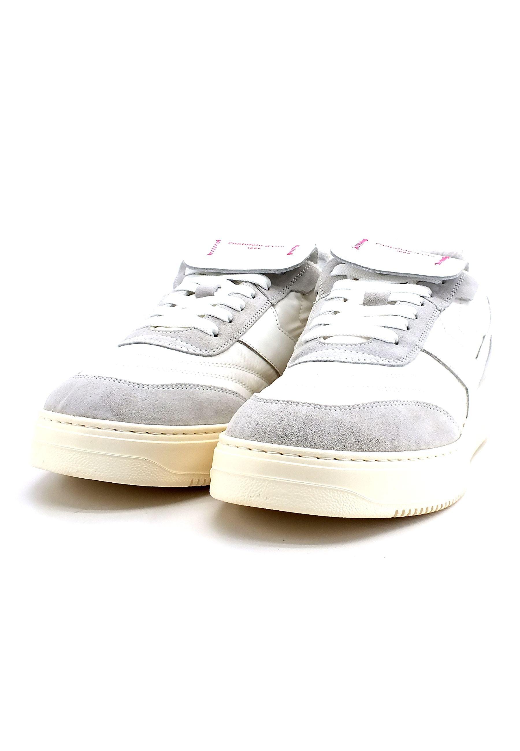 PANTOFOLA D'ORO Sneaker Uomo Bianco Grigio Arancio PDL2WU - Sandrini Calzature e Abbigliamento