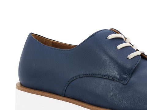 PAOLA FERRI Derby Navy D8111 - Sandrini Calzature e Abbigliamento