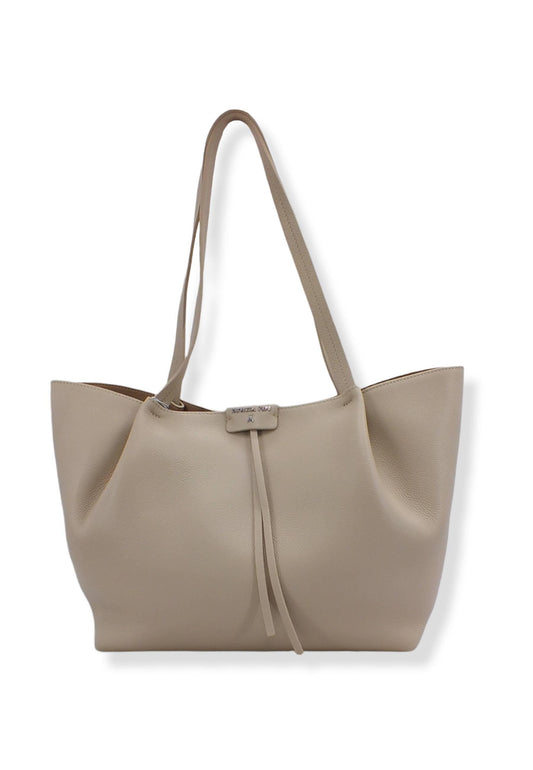 PATRIZIA PEPE Borsa Con Pochette Large Beige Ocean Sand CB8896-L001 - Sandrini Calzature e Abbigliamento