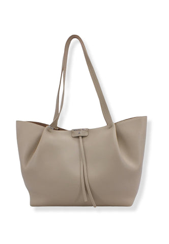 PATRIZIA PEPE Borsa Con Pochette Large Beige Ocean Sand CB8896-L001 - Sandrini Calzature e Abbigliamento