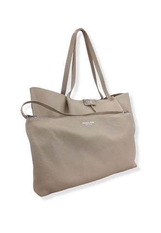 PATRIZIA PEPE Borsa Con Pochette Large Beige Ocean Sand CB8896-L001 - Sandrini Calzature e Abbigliamento
