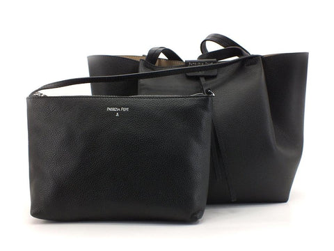 PATRIZIA PEPE Borsa Hobo 2 Pelle Black 2V8895-A4U8N - Sandrini Calzature e Abbigliamento