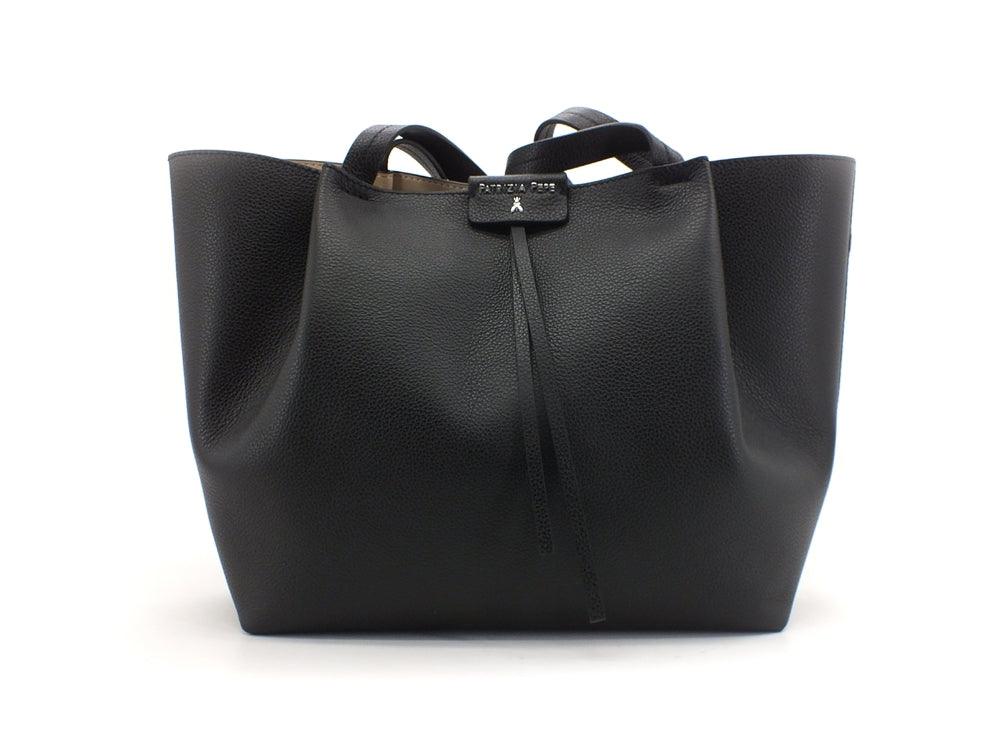 PATRIZIA PEPE Borsa Hobo 2 Pelle Black 2V8895-A4U8N - Sandrini Calzature e Abbigliamento