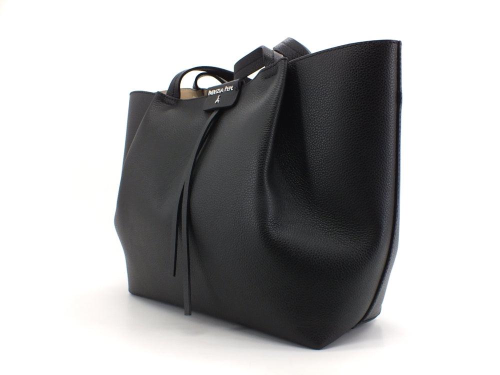 PATRIZIA PEPE Borsa Hobo 2 Pelle Black 2V8895-A4U8N - Sandrini Calzature e Abbigliamento