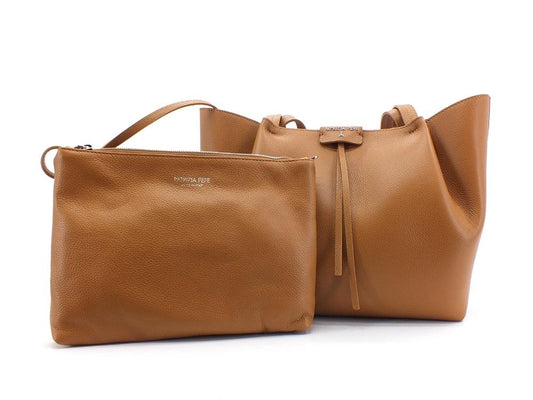 PATRIZIA PEPE Borsa Hobo 2 Pelle Cuoio 2V8895-A4U8N - Sandrini Calzature e Abbigliamento