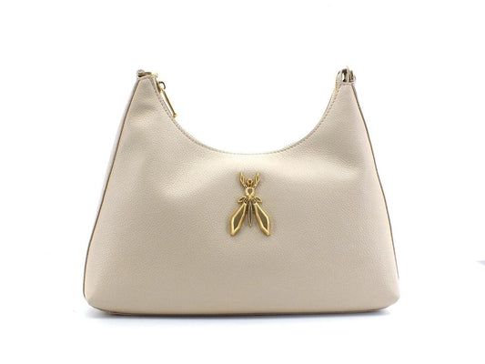 PATRIZIA PEPE Borsa Hobo Logo Ape Oceand Sand 8B0036L001-B732 - Sandrini Calzature e Abbigliamento