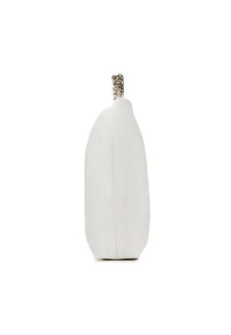 PATRIZIA PEPE Borsa Hobo Off White 8B0063-E005 - Sandrini Calzature e Abbigliamento