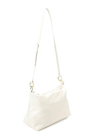 PATRIZIA PEPE Borsa Hobo Off White 8B0064-E005 - Sandrini Calzature e Abbigliamento