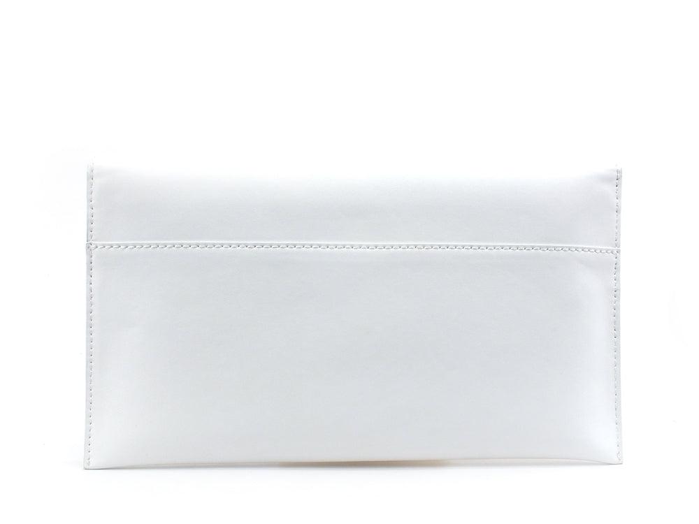PATRIZIA PEPE Borsa Pochette Borchie White Bianco 2V5460-A8X4 - Sandrini Calzature e Abbigliamento