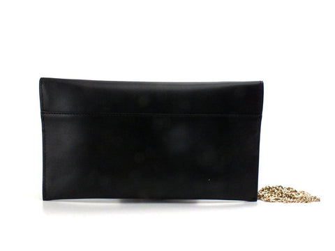 PATRIZIA PEPE Borsa Pochette Clutch Logo Black Nero CB5460L011-K103 - Sandrini Calzature e Abbigliamento