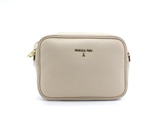 PATRIZIA PEPE Borsa Pochette Zip Logo Ocean Sand CB8985L001-B732 - Sandrini Calzature e Abbigliamento