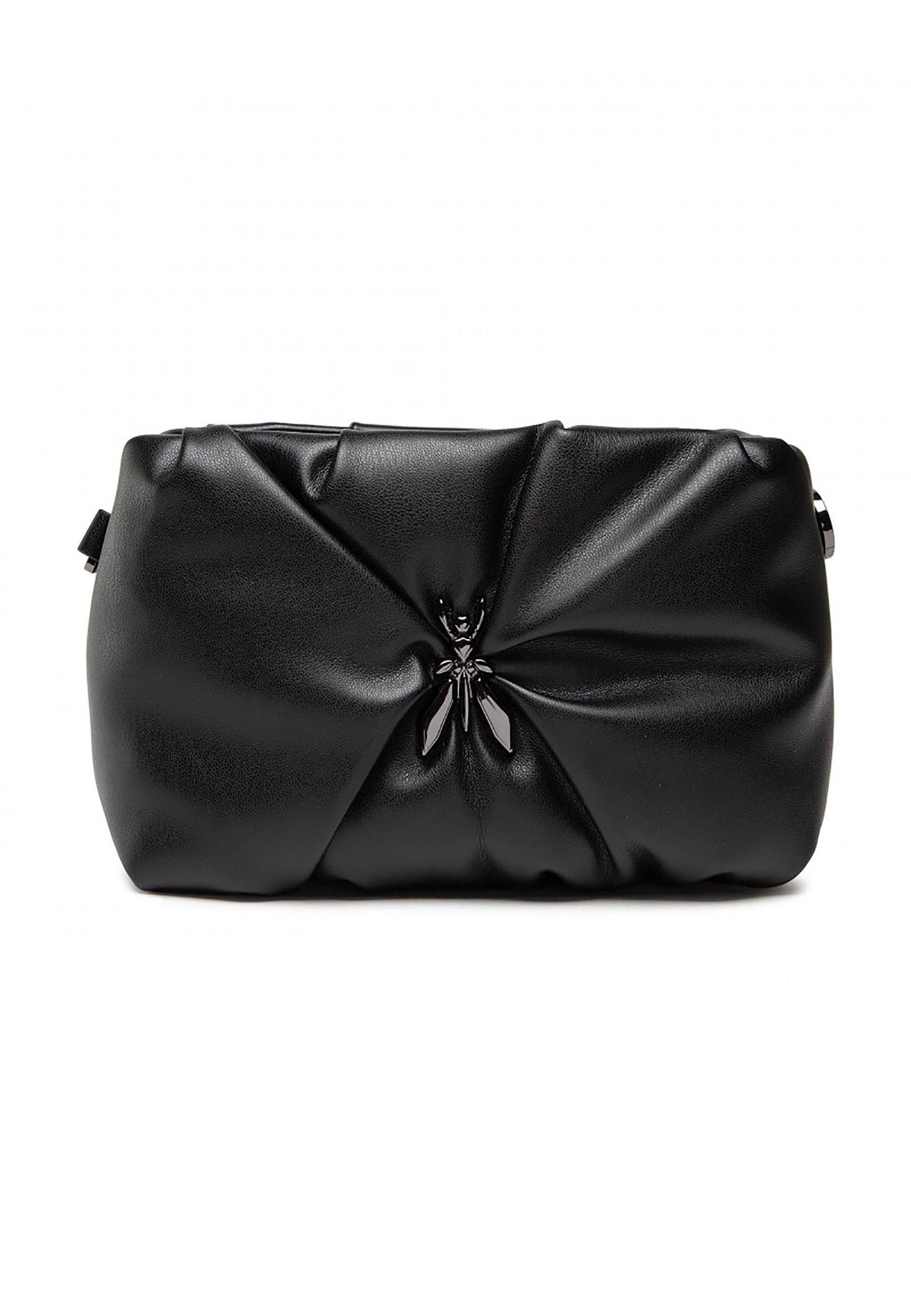PATRIZIA PEPE Borsa Shoulder Logo Ape Nero 8B0081-E013 - Sandrini Calzature e Abbigliamento