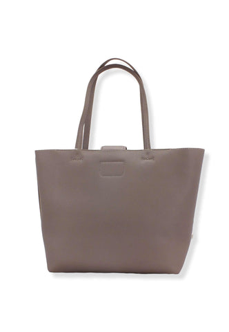PATRIZIA PEPE Borsa Tote Flap Clutch Marrone Dark Tatami 8B0391-L001 - Sandrini Calzature e Abbigliamento