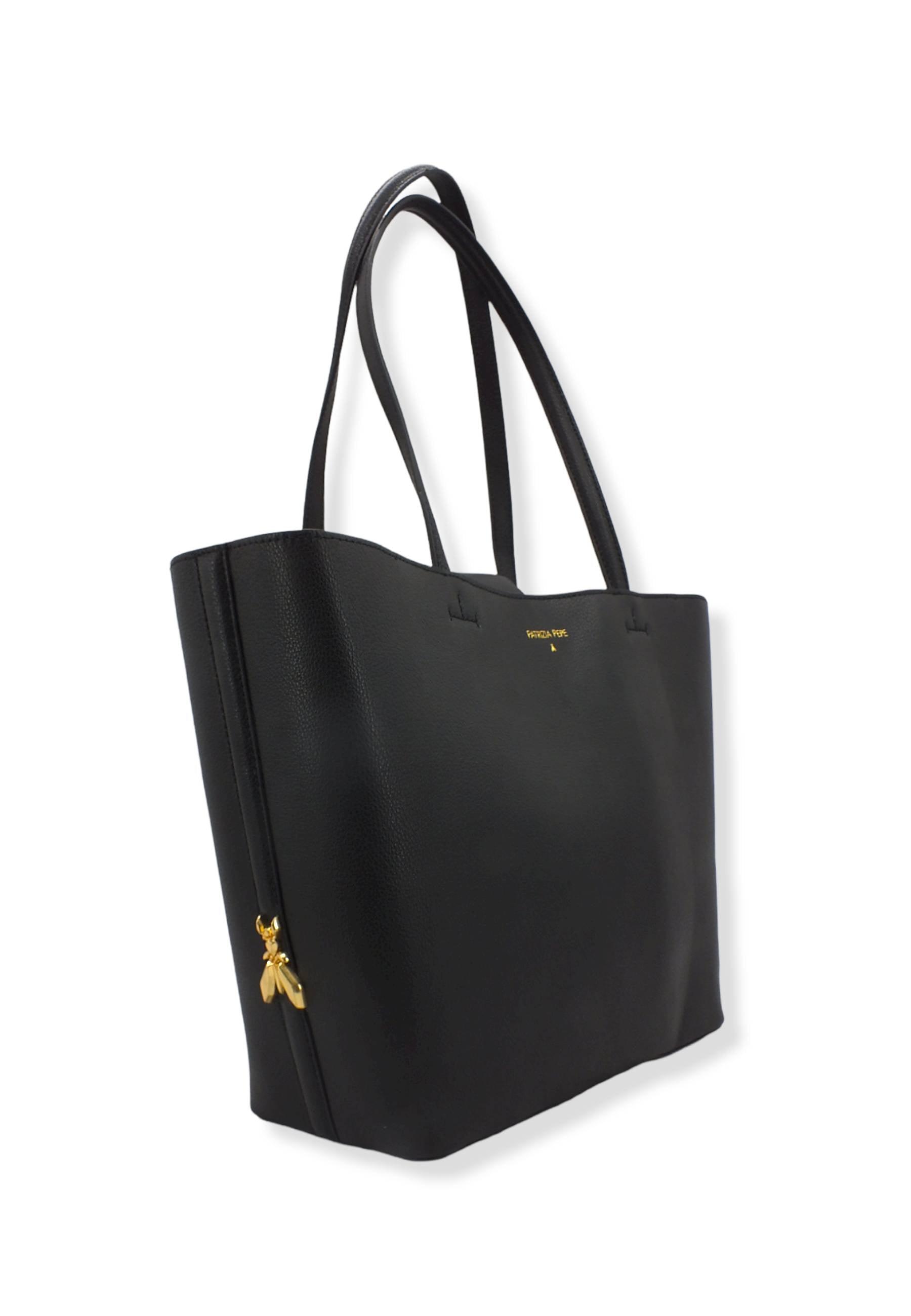 PATRIZIA PEPE Borsa Tote Flap Clutch Nera 8B0391-L001 - Sandrini Calzature e Abbigliamento