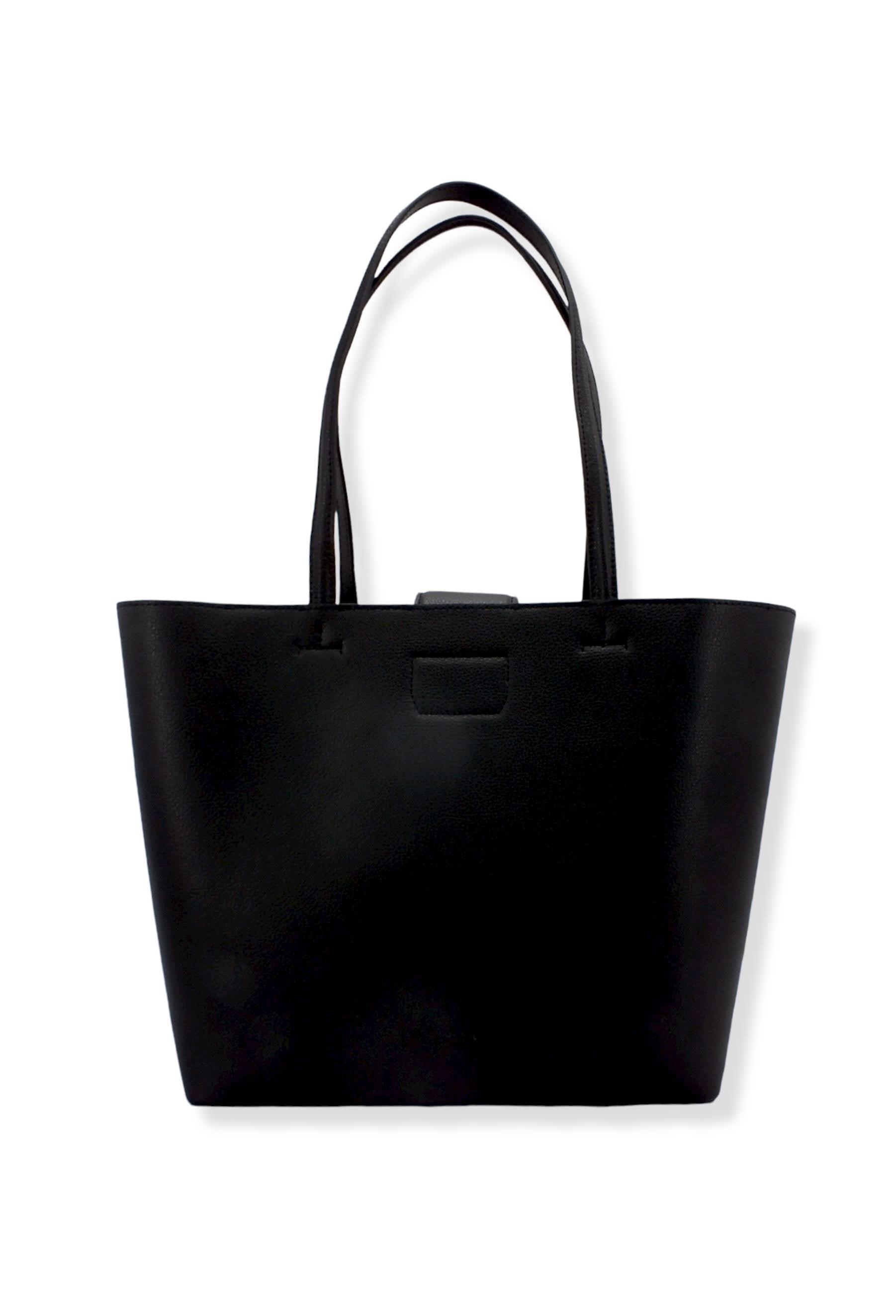 PATRIZIA PEPE Borsa Tote Flap Clutch Nera 8B0391-L001 - Sandrini Calzature e Abbigliamento