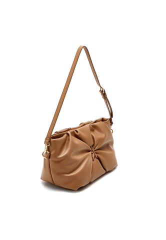 PATRIZIA PEPE Borsa Tote Loghi Marrone Ocean Sand 8B0080-E010 - Sandrini Calzature e Abbigliamento