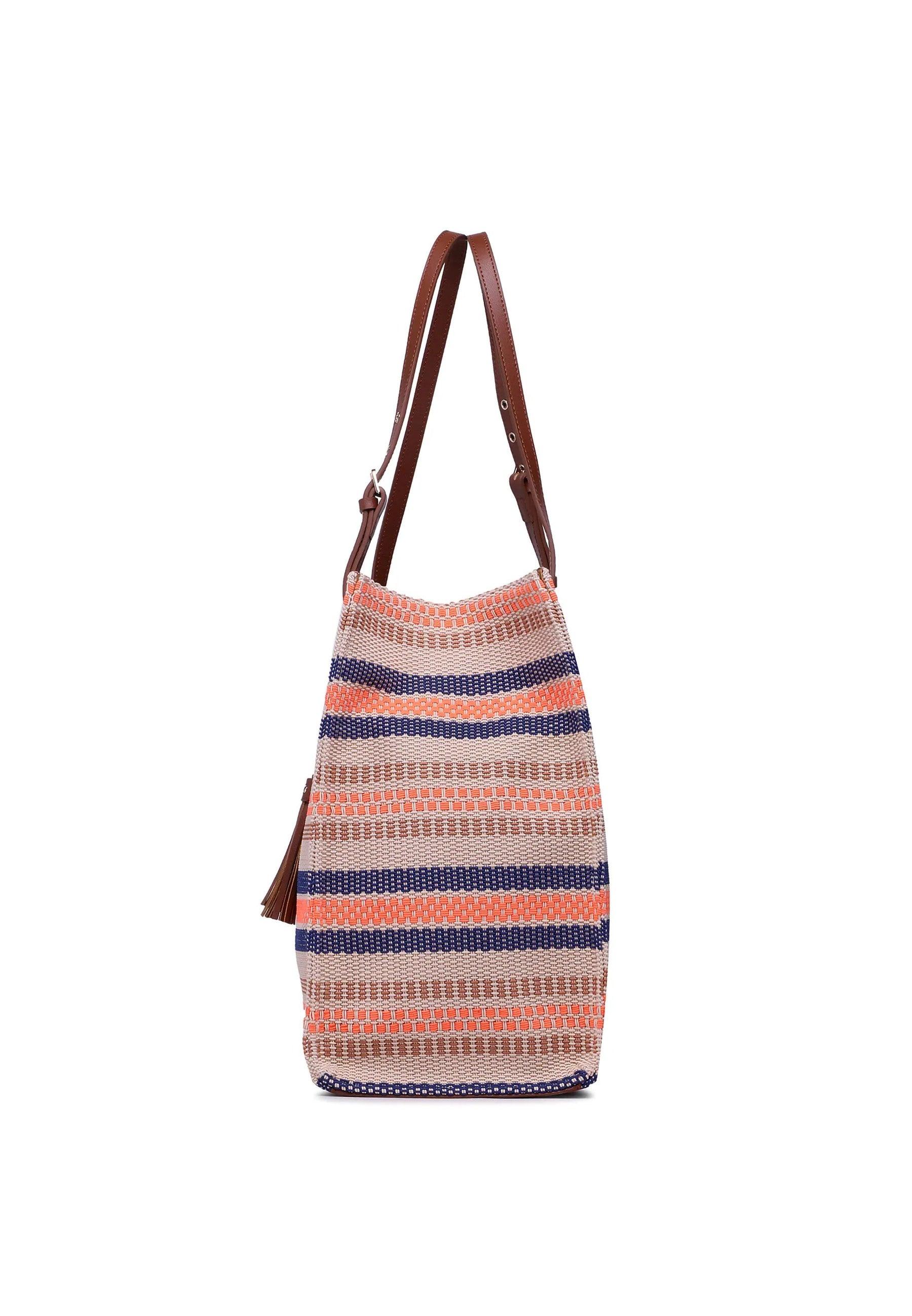 PATRIZIA PEPE Borsa Tote Macramè Sand Orange 8B0112-V012 - Sandrini Calzature e Abbigliamento