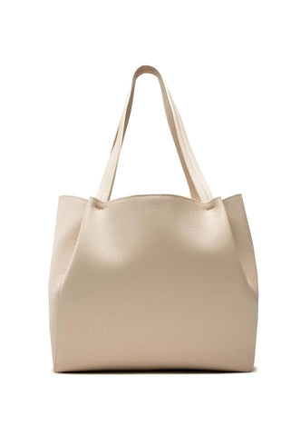 PATRIZIA PEPE Borsa Tote Mid Beige CB8895-L001 - Sandrini Calzature e Abbigliamento