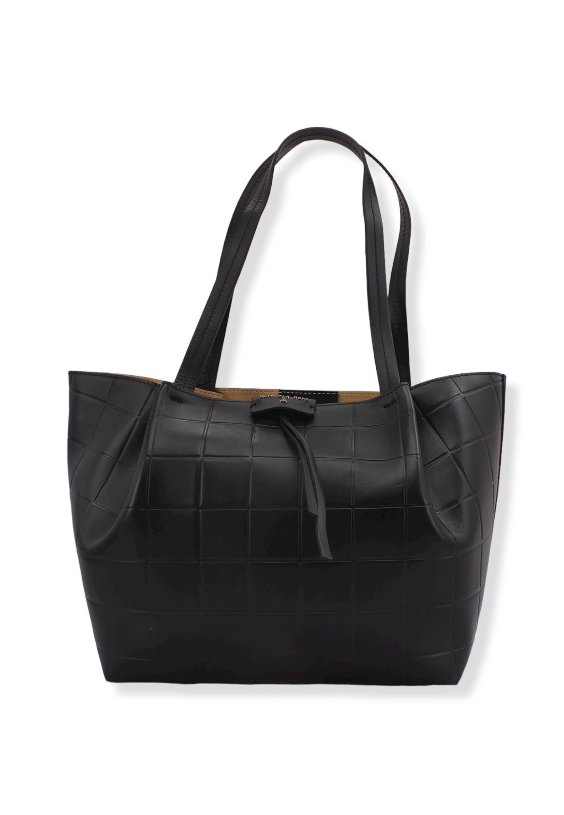PATRIZIA PEPE Borsa Tote Mid Nera 8B8895-L046 - Sandrini Calzature e Abbigliamento