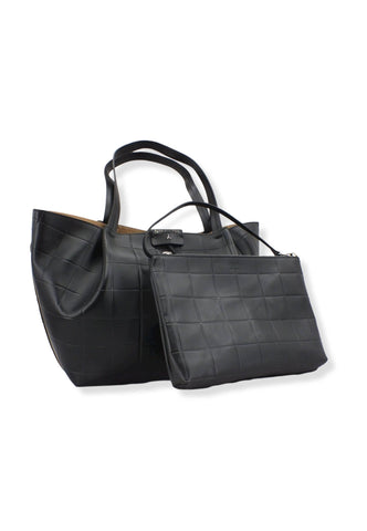 PATRIZIA PEPE Borsa Tote Mid Nera 8B8895-L046 - Sandrini Calzature e Abbigliamento