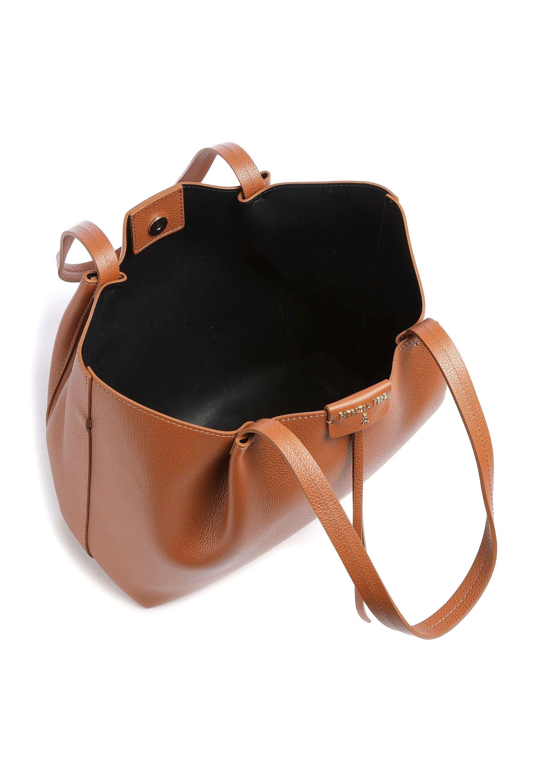 PATRIZIA PEPE Borsa Tote New Cuoio CB8895-L001 - Sandrini Calzature e Abbigliamento