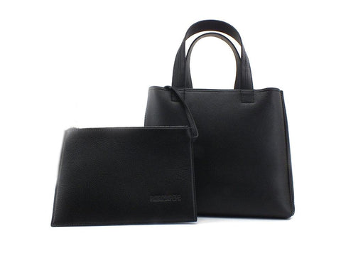 PATRIZIA PEPE Borsa Tote Pelle Fly Me Nero Black 2VA060-A4U8 - Sandrini Calzature e Abbigliamento