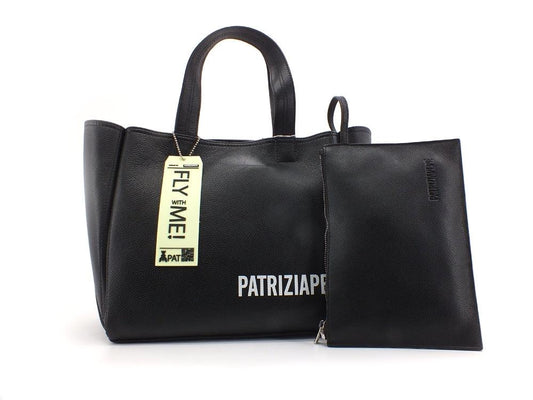 PATRIZIA PEPE Borsa Tote Pelle Fly Whit Me Black 2VA060-A4U8 - Sandrini Calzature e Abbigliamento