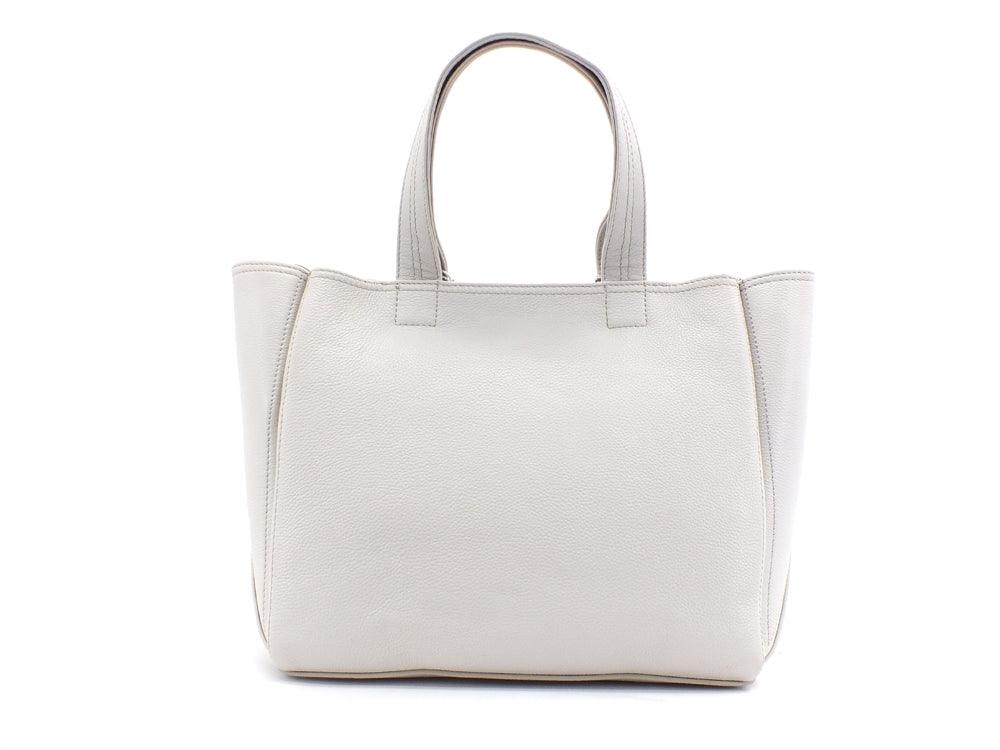 PATRIZIA PEPE Borsa Tote Pelle Fly Whit Me Ice Grey 2VA060-A4U8 - Sandrini Calzature e Abbigliamento